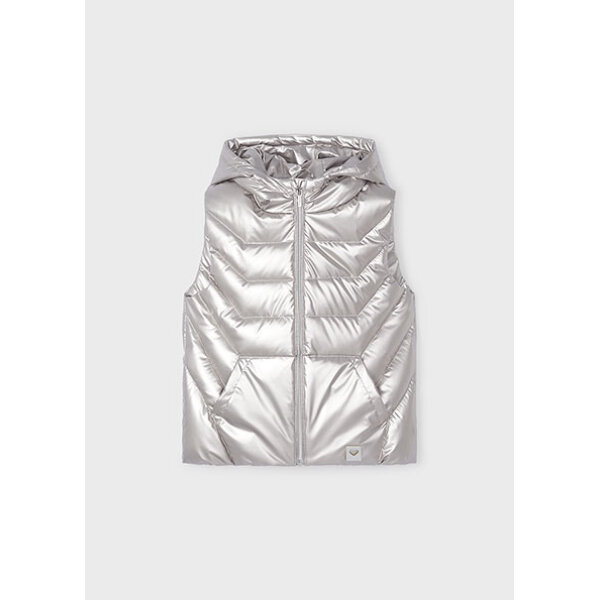 14-04366-048-M-4 ΠΑΙΔΙΚΟ ΓΙΛΕΚΟ ΜΕ ΕΠΕΝΔΥΣΗ ΧΡΥΣΟ/ΜΠΕΖ  ΚΟΡΙΤΣΙ MAYORAL 14-04366-048 - Image 1