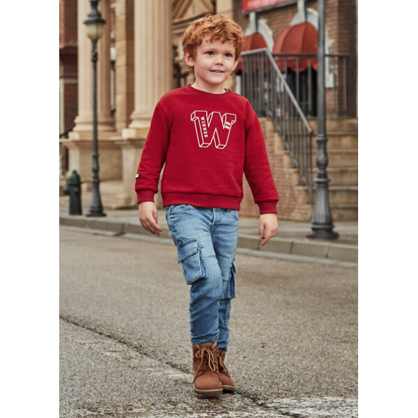 ΠΑΙΔΙΚΟ ΠΑΝΤΕΛΟΝΙ JEAN  CARGO ΜΠΛΕ ΑΓΟΡΙ MAYORAL 14-04534-034 - Image 1