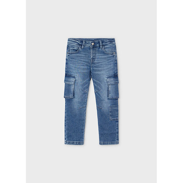 ΠΑΙΔΙΚΟ ΠΑΝΤΕΛΟΝΙ JEAN  CARGO ΜΠΛΕ ΑΓΟΡΙ MAYORAL 14-04534-034 - Image 3