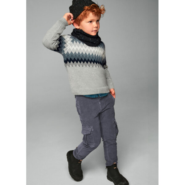 ΠΑΙΔΙΚΟ ΠΑΝΤΕΛΟΝΙ CARGO ΚΟΤΛΕ ΓΚΡΙ ΑΓΟΡΙ MAYORAL 14-04535-023 - Image 1