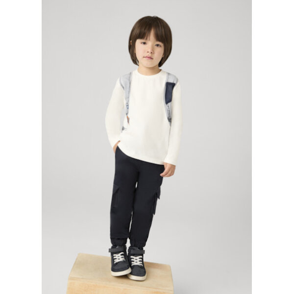 14-04537-027-M-1 ΠΑΙΔΙΚΟ ΠΑΝΤΕΛΟΝΙ CARGO ΜΠΛΕ ΑΓΟΡΙ MAYORAL 14-04537-027 - Image 1