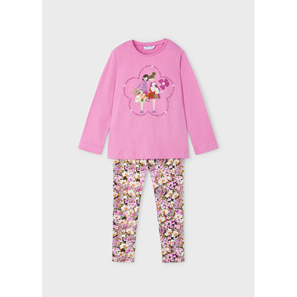 14-04713-062-M-4 ΠΑΙΔΙΚO ΣΕΤ ΚΟΛΑΝ ΡΟΖ ΚΟΡΙΤΣΙ MAYORAL 14-04713-062 - Image 1