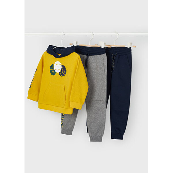 ΠΑΙΔΙΚΟ ΣΕΤ ΦΟΡΜΑ ΜΕ ΔΥΟ ΠΑΝΤΕΛΟΝΙΑ ΚΙΤΡΙΝΟ ΑΓΟΡΙ MAYORAL 14-04879-074 - Image 1