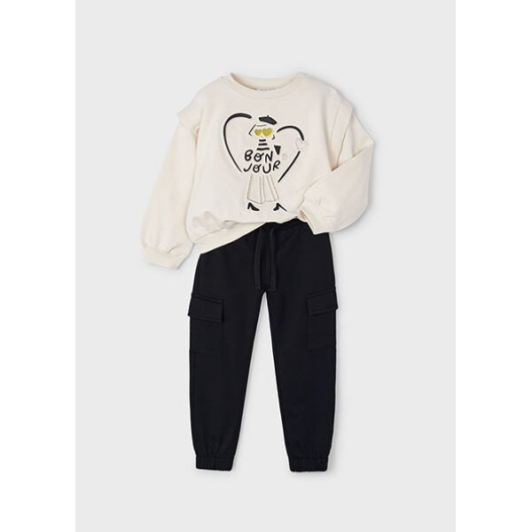 ΠΑΙΔΙΚΟ ΣΕΤ ΦΟΡΜΑ ΜΑΥΡΟ ΚΟΡΙΤΣΙ MAYORAL 14-04887-076 - Image 3