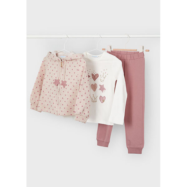 14-04889-086-M-4 ΠΑΙΔΙΚΗ ΦΟΡΜΑ ΤΡΙΑ ΤΜΧ ΡΟΖ ΚΟΡΙΤΣΙ MAYORAL 14-04889-086 - Image 1