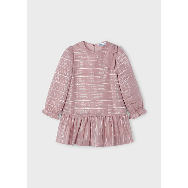 14-04919-035-M-4 ΠΑΙΔΙΚΟ ΦΟΡΕΜΑ ΓΑΖΑ ΡΟΖ  ΚΟΡΙΤΣΙ MAYORAL 14-04919-035 - Image 1