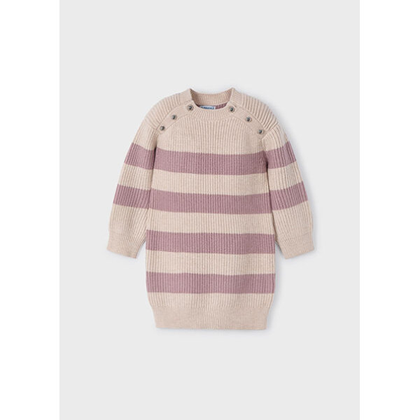 14-04924-017-M-4 ΠΑΙΔΙΚΟ ΦΟΡΕΜΑ ΠΛΕΧΤΟ ΜΕ ΡΙΓΕΣ ΡΟΖ ΚΟΡΙΤΣΙ MAYORAL 14-04924-017 - Image 1