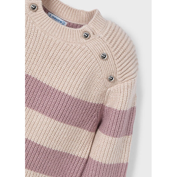 14-04924-017-M-5 ΠΑΙΔΙΚΟ ΦΟΡΕΜΑ ΠΛΕΧΤΟ ΜΕ ΡΙΓΕΣ ΡΟΖ ΚΟΡΙΤΣΙ MAYORAL 14-04924-017 - Image 3