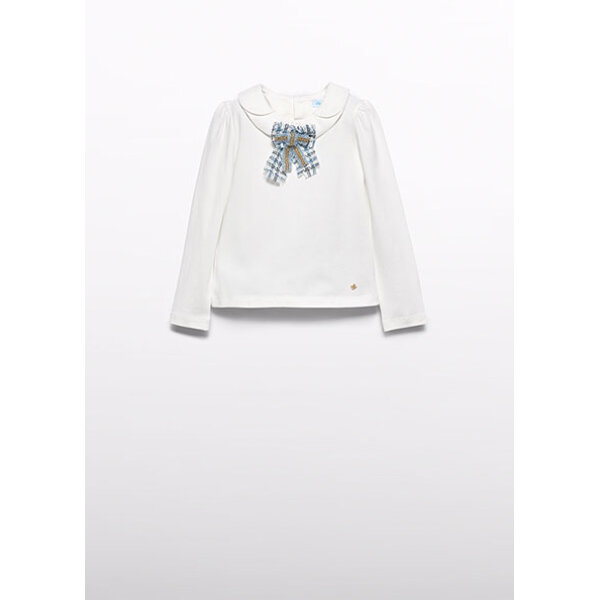 ΜΠΛΟΥΖΑ ΑΠΛΙΚΕ ΦΙΟΓΚΟ ΑBEL&LULA 14-05674-004 - Image 1