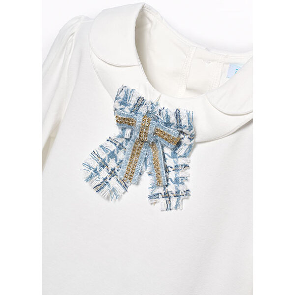 ΜΠΛΟΥΖΑ ΑΠΛΙΚΕ ΦΙΟΓΚΟ ΑBEL&LULA 14-05674-004 - Image 3