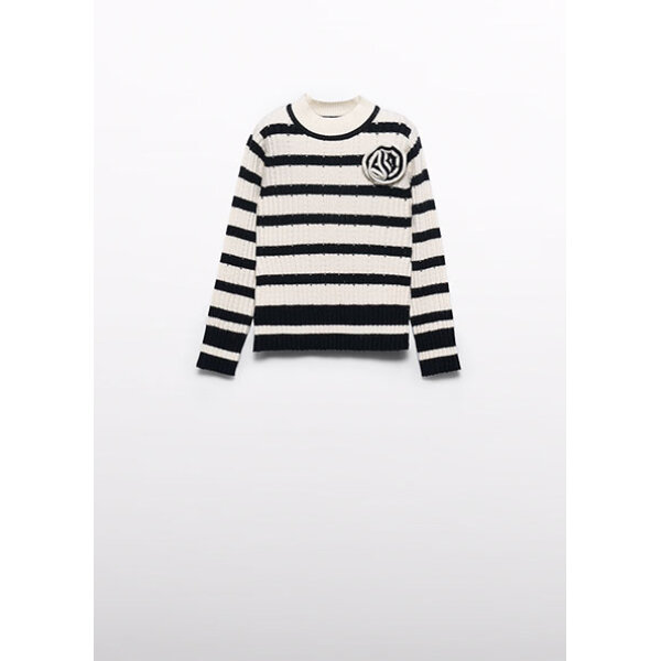 14-05829-005-M-4 ΜΠΛΟΥΖΑ ΖΙΒΑΓΚΟ ΡΙΓΕ ΑBEL&LULA 14-05829-005 - Image 1