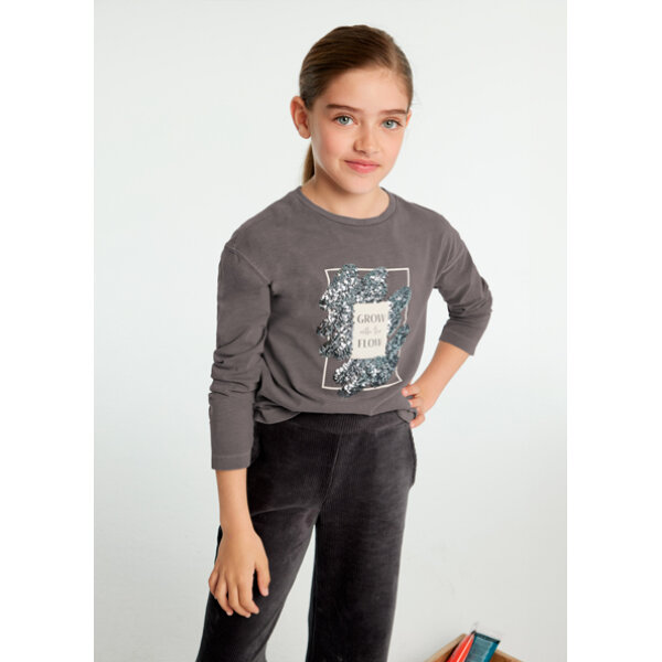 14-07010-094-M-3 ΠΑΙΔΙΚΗ ΜΠΛΟΥΖΑ ΓΚΡΙ ΚΟΡΙΤΣΙ MAYORAL 14-07010-094 - Image 1