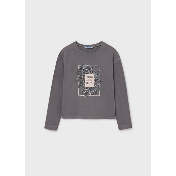 14-07010-094-M-4 ΠΑΙΔΙΚΗ ΜΠΛΟΥΖΑ ΓΚΡΙ ΚΟΡΙΤΣΙ MAYORAL 14-07010-094 - Image 3