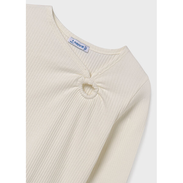 ΠΑΙΔΙΚΗ ΜΠΛΟΥΖΑ ΕΚΡΟΥ ΚΟΡΙΤΣΙ MAYORAL 14-07011-073 - Image 3