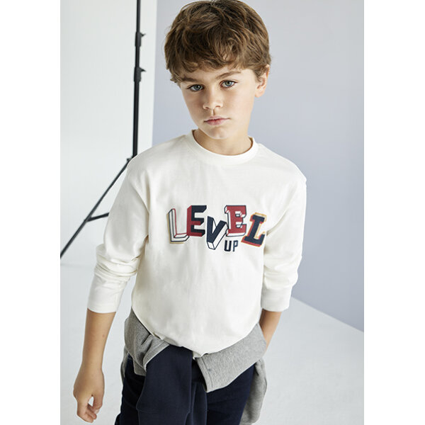 ΠΑΙΔΙΚΗ ΜΠΛΟΥΖΑ ΕΚΡΟΥ LEVEL UP ΑΓΟΡΙ MAYORAL 14-07079-092 - Image 3