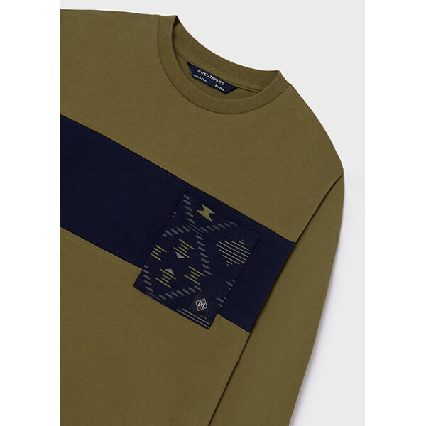 14-07084-029-M-5 ΠΑΙΔΙΚΗ ΜΠΛΟΥΖΑ ΧΑΚΙ  ΑΓΟΡΙ MAYORAL 14-07084-029 - Image 4