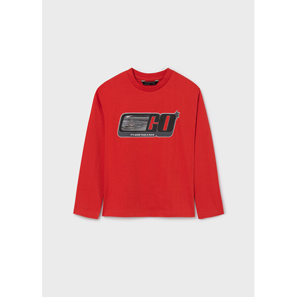 14-07088-043-M-4 ΠΑΙΔΙΚΗ ΜΠΛΟΥΖΑ ΚΟΚΚΙΝΟ ΑΓΟΡΙ MAYORAL 14-07088-043 - Image 4