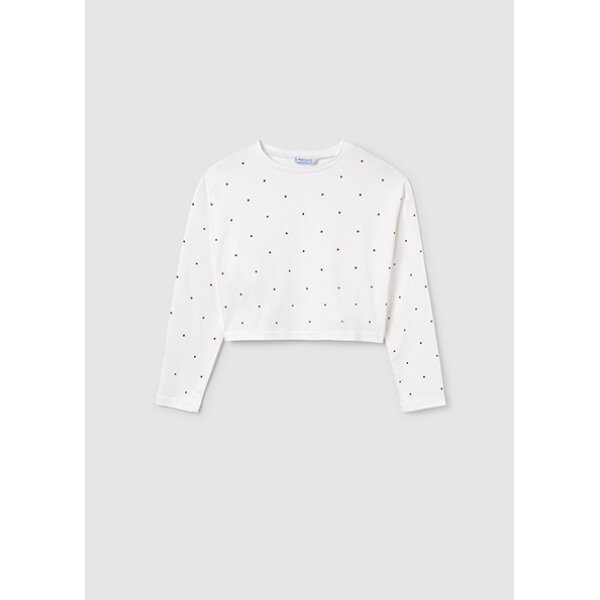 14-07094-036-M-4 ΠΑΙΔΙΚΗ ΜΠΛΟΥΖΑ ΕΚΡΟΥ ΚΟΡΙΤΣΙ MAYORAL 14-07094-036 - Image 1