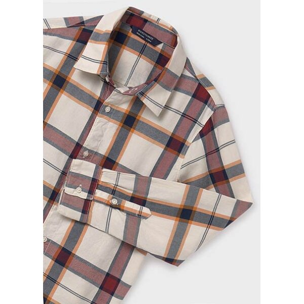 14-07110-057-M-5 ΠΑΙΔΙΚΟ ΠΟΥΚΑΜΙΣΟ ΚΑΡΟ ΚΟΚΚΙΝΟ ΑΓΟΡΙ MAYORAL 14-07110-057 - Image 5