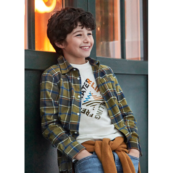 14-07111-060-M-1 ΠΑΙΔΙΚΟ ΠΟΥΚΑΜΙΣΟ ΧΑΚΙ ΚΑΡΟ ΑΓΟΡΙ MAYORAL 14-07111-060 - Image 4