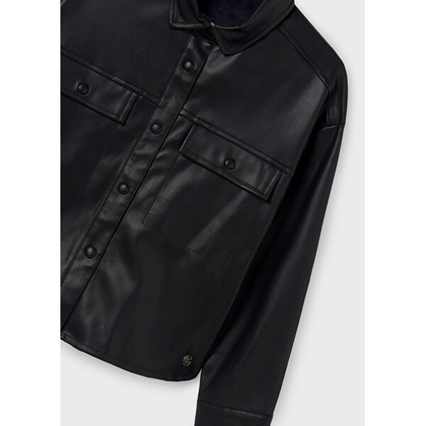 ΠΑΙΔΙΚΟ ΠΟΥΚΑΜΙΣΟ ΜΑΥΡΟ  ΚΟΡΙΤΣΙ MAYORAL 14-07194-049 - Image 2