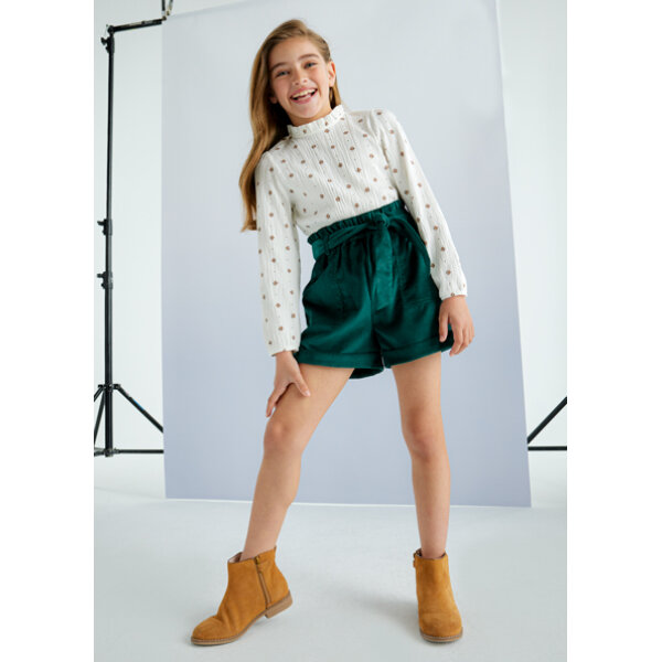 ΠΑΙΔΙΚΗ ΒΕΡΜΟΥΔΑ ΚΟΤΛΕ ΠΡΑΣΙΝΟ ΚΟΡΙΤΣΙ MAYORAL 14-07214-058 - Image 1