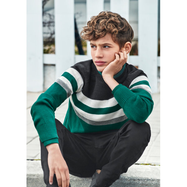 14-07393-064-M-1 ΠΑΙΔΙΚΟ ΠΟΥΛΟΒΕΡ ΠΡΑΣΙΝΟ ΑΓΟΡΙ MAYORAL 14-07393-064 - Image 1