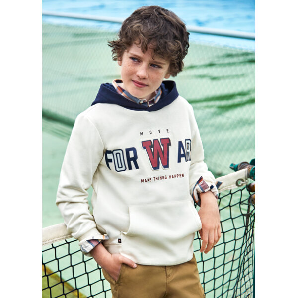 ΠΑΙΔΙΚΟ ΦΟΥΤΕΡ ΜΕ ΚΟΥΚΟΥΛΑ ΕΚΡΟΥ  ΑΓΟΡΙ MAYORAL 14-07447-078 - Image 1