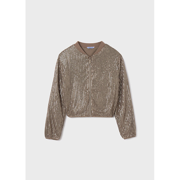 14-07474-056-M-4 ΠΑΙΔΙΚΟ BOMBER ΜΕ ΠΟΥΛΙΕΣ  ΚΟΡΙΤΣΙ MAYORAL 14-07474-056 - Image 1