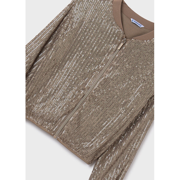 14-07474-056-M-5 ΠΑΙΔΙΚΟ BOMBER ΜΕ ΠΟΥΛΙΕΣ  ΚΟΡΙΤΣΙ MAYORAL 14-07474-056 - Image 3