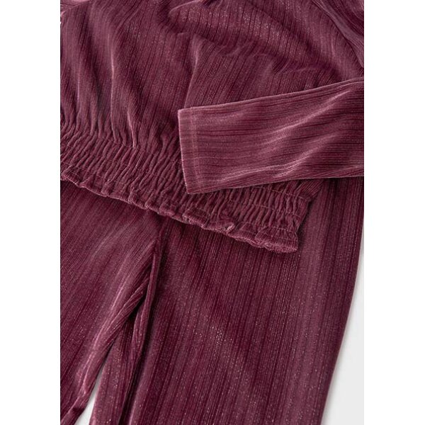 ΠΑΙΔΙΚΟ ΣΕΤ ΠΑΝΤΕΛΟΝΙ ΒΕΛΟΥΔΟ ΜΩΒ ΚΟΡΙΤΣΙ MAYORAL 14-07553-022 - Image 3