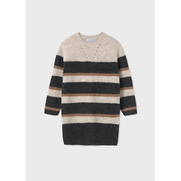 ΠΑΙΔΙΚΟ ΦΟΡΕΜΑ ΠΛΕΧΤΟ ΓΚΡΙ ΚΟΡΙΤΣΙ MAYORAL 14-07984-046 - Image 3