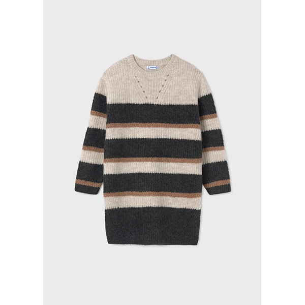 ΠΑΙΔΙΚΟ ΦΟΡΕΜΑ ΠΛΕΧΤΟ ΓΚΡΙ ΚΟΡΙΤΣΙ MAYORAL 14-07984-046 - Image 3