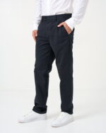 Ανδρικό Παντελόνι GANT SLIM COTTON SLACK 1505302 Μαύρο