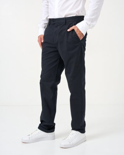Ανδρικό Παντελόνι GANT SLIM COTTON SLACK 1505302 Μαύρο