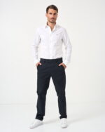 Ανδρικό Παντελόνι GANT SLIM COTTON SLACK 1505302 Μαύρο - Image 2
