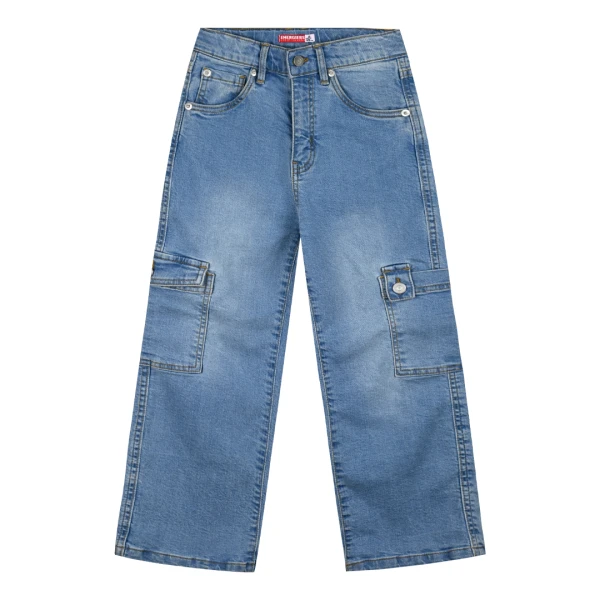 16-124209-2_5-01 ΠΑΙΔΙΚΟ ΠΑΝΤΕΛΟΝΙ ΤΖΙΝ  ΜΕ ΤΣΕΠΕΣ ΜΠΛΕ ΚΟΡΙΤΣΙ  ENERGIERS 16-124209-2 - Image 1