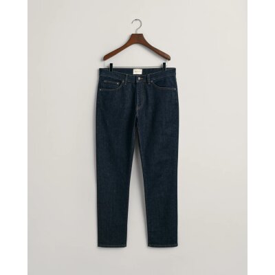 Ανδρικό Παντελόνι Τζιν GANT SLIM JEANS 1000260 Μπλε Σκούρο
