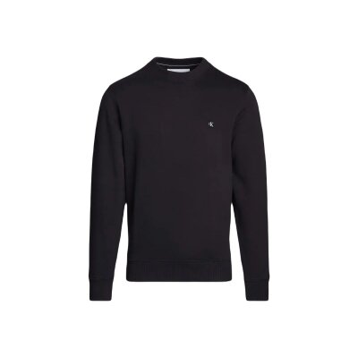 Ανδρική Φούτερ CALVIN KLEIN J30J325270 CK EMBRO BADGE CREW Μαύρο
