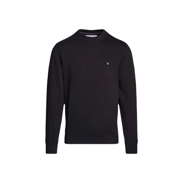 Ανδρική Φούτερ CALVIN KLEIN J30J325270 CK EMBRO BADGE CREW Μαύρο - Image 1