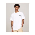 Ανδρική Μπλούζα TOMMY JEANS REG LINEAR PRINT DM0DM19691 Λευκό - Image 4