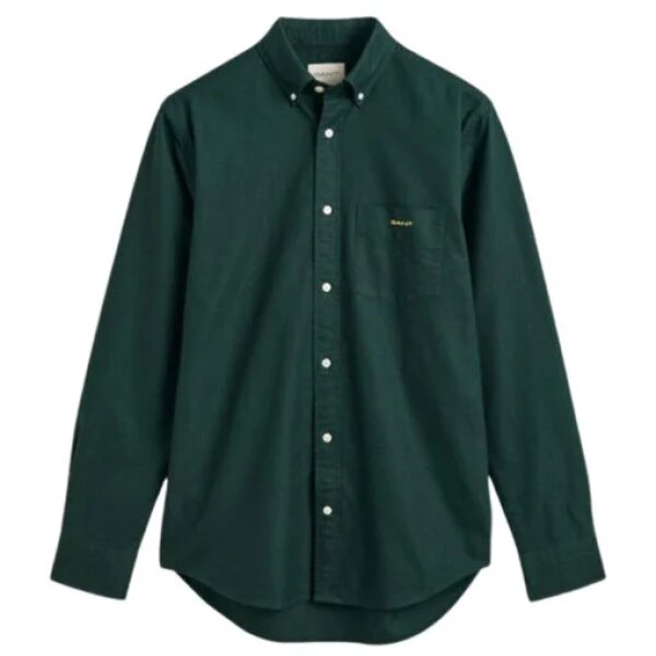 3240250-374-TARTAN-GREEN-510x510 Ανδρικό Πουκάμισο GANT REG BEEFY OXFORD 3240250 Πράσινο - Image 1