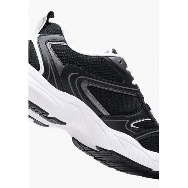 402-Retro.Tennis.Ml~11-63-32_3-750x850h Ανδρικό Παπούτσι CALVIN KLEIN RETRO TENNIS MESH YM0YM01260 Μαύρο Λευκό - Image 3