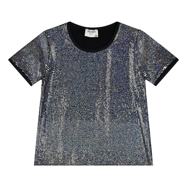 ΠΑΙΔΙΚΗ ΜΠΛΟΥΖΑ ΑΣΗΜΙ  ΜΕ ΜΕΤΑΛΛΙΚΕΣ ΙΝΕΣ  ΚΟΡΙΤΣΙ ENERGIERS 46-124275-5 - Image 1