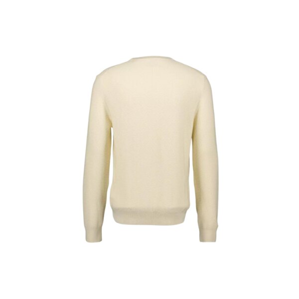 8030210-130-2-750x750 Ανδρικό Πλεκτό COTTON MICRO TEXTURED C-NECK 8030210 Εκρού - Image 2