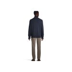 Ανδρική Ζακέτα Πλεκτή COTTON MICRO TEXTURED ZIP CARDIGAN 8030212 Μπλε - Image 3