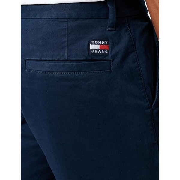 81wlg2TtxnL._AC_SX466_ Ανδρικό Παντελόνι TOMMY JEANS AUSTIN CHINO DM0DM20445 Μπλε - Image 4