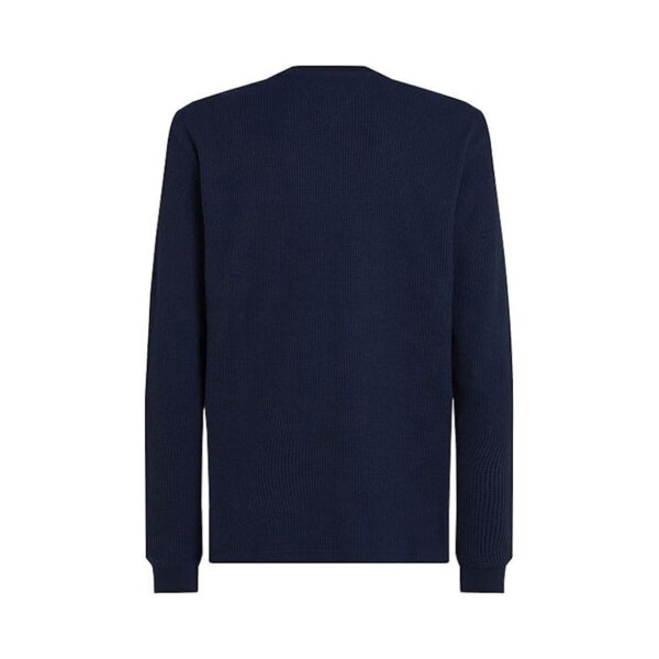 Ανδρική Μπλούζα TOMMY JEANS REG WAFFLE L/S DM0DM19216 Μπλε - Image 2
