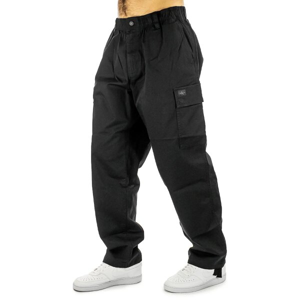 CAKERHO009.02 Ανδρικό Παντελόνι CARGO CALVIN KLEIN REGULAR STRAIGHT J30J326848 Μαύρο - Image 1