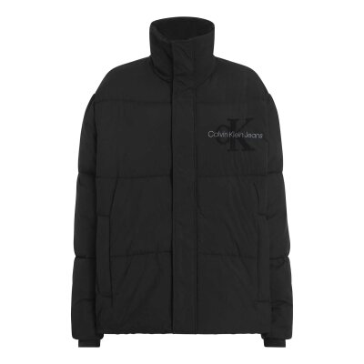 Ανδρικό Μπουφάν CALVIN KLEIN CHENILLE PUFFER J30J326101 Μαύρο